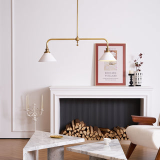 Heirloom Minimalist Aluminum Chandelier