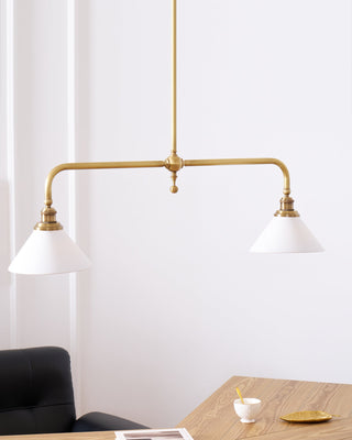 Heirloom Minimalist Aluminum Chandelier