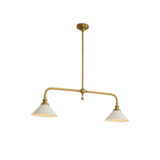 Heirloom Minimalist Aluminum Chandelier
