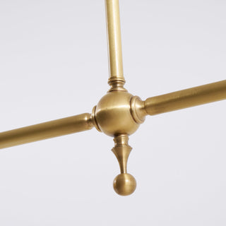 Heirloom Minimalist Aluminum Chandelier