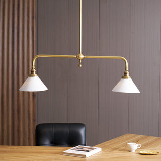 Heirloom Minimalist Aluminum Chandelier