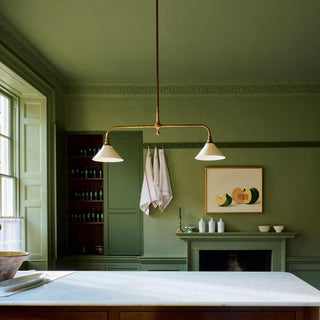 Heirloom Minimalist Aluminum Chandelier