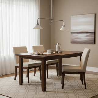 Heirloom Minimalist Aluminum Chandelier