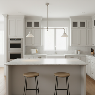 Heirloom Minimalist Aluminum Chandelier
