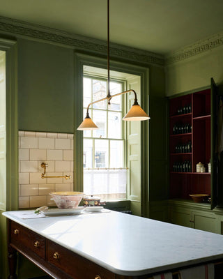 Heirloom Minimalist Aluminum Chandelier