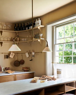 Heirloom Minimalist Aluminum Chandelier