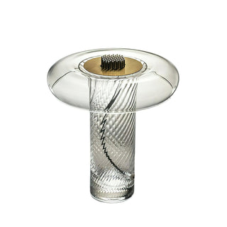 Helix Sculptural Glass Table Light