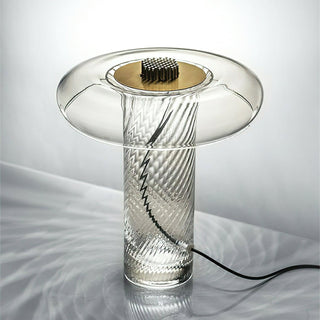 Helix Sculptural Glass Table Light