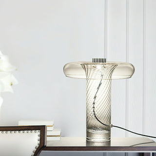 Helix Sculptural Glass Table Light
