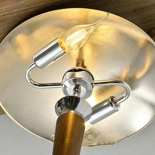 Helmet Contemporary Metal Floor Light