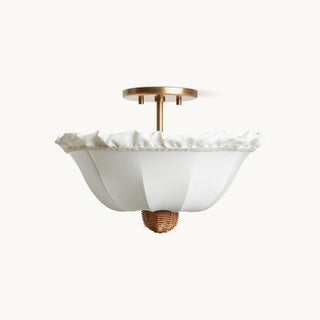 Seraphina Retro Ruffled Ceiling Light