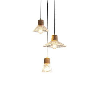 Briar Contemporary Glass Pendant Light