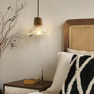 Briar Contemporary Glass Pendant Light