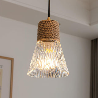 Briar Contemporary Glass Pendant Light
