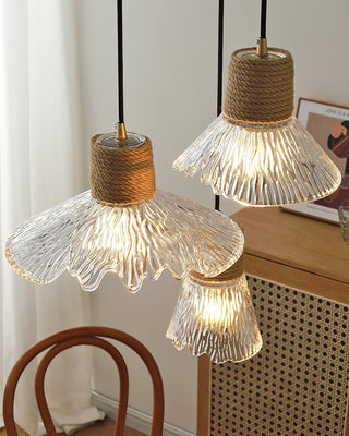 Briar Contemporary Glass Pendant Light