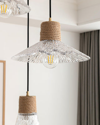 Briar Contemporary Glass Pendant Light