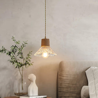Briar Contemporary Glass Pendant Light