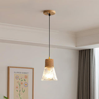 Briar Contemporary Glass Pendant Light