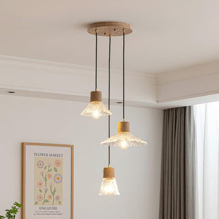 Briar Contemporary Glass Pendant Light