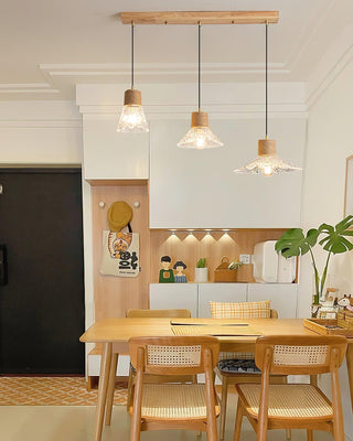 Briar Contemporary Glass Pendant Light