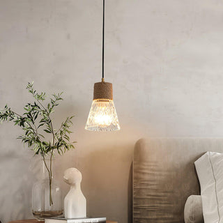 Briar Contemporary Glass Pendant Light