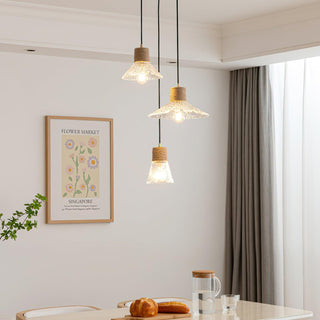Briar Contemporary Glass Pendant Light
