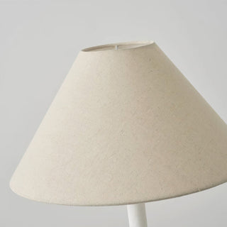 Henrik Modern Sculptural White Table Lamp
