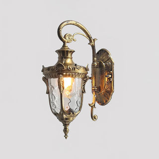 Heritage Vintage Brass Outdoor Wall Light