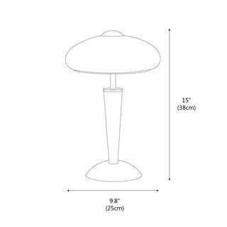 Herman Vintage Wood Table Light