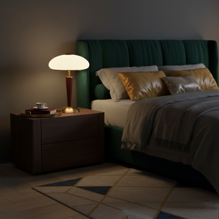 Herman Vintage Wood Table Light