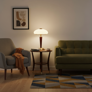 Herman Vintage Wood Table Light