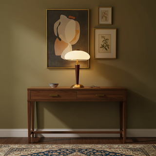 Herman Vintage Wood Table Light