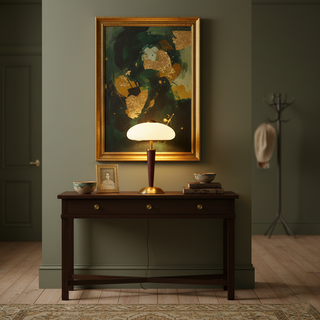 Herman Vintage Wood Table Light