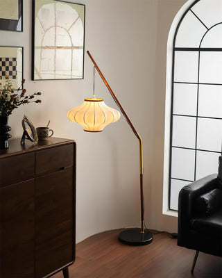 Vero Minimalist Fabric Floor Lamp