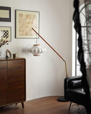 Vero Minimalist Fabric Floor Lamp