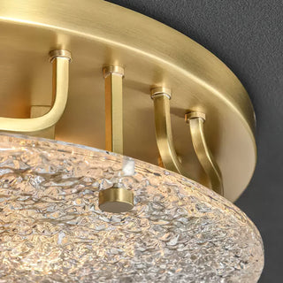 Holland Modern Textured Glass Ceiling Light