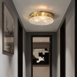 Holland Modern Textured Glass Ceiling Light