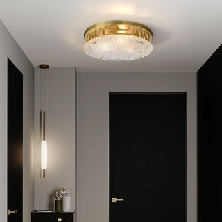 Holland Modern Textured Glass Ceiling Light