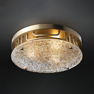 Holland Modern Textured Glass Ceiling Light