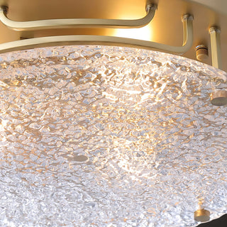 Holland Modern Textured Glass Ceiling Light