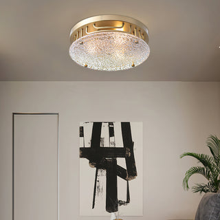 Holland Modern Textured Glass Ceiling Light