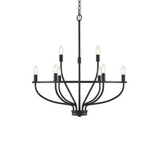 Greyson Minimalist Brass Chandelier