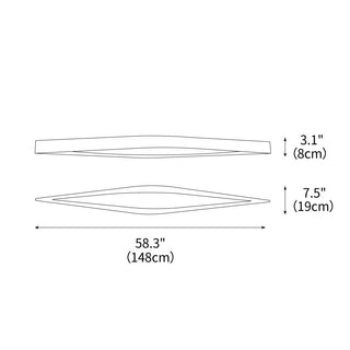 Lyra Sophisticated Wood Ceiling Light