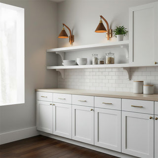 Brolin Industrial Brass Wall Lamp