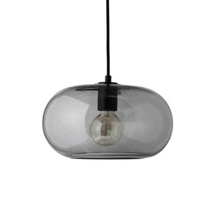 Elowen Minimalist Glass Metal Pendant