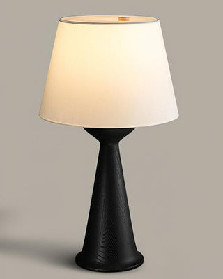 Solis Conical Wood Table Lamp