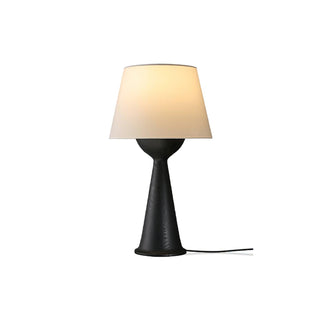 Solis Conical Wood Table Lamp