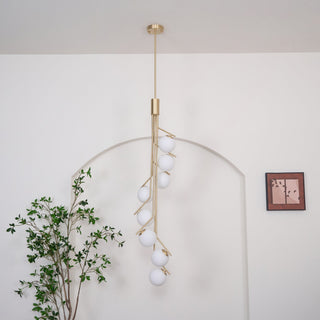 Hudson Sculptural Glass Branch Chandelier