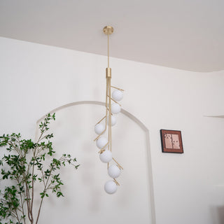 Hudson Sculptural Glass Branch Chandelier