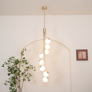 Hudson Sculptural Glass Branch Chandelier
